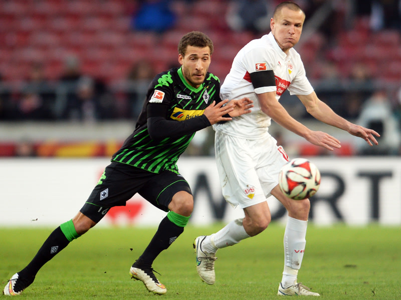 Ein Anfang, der Appetit auf mehr macht: Gladbachs Fabian Johnson (li.) stand gegen Stuttgart in der Startelf.