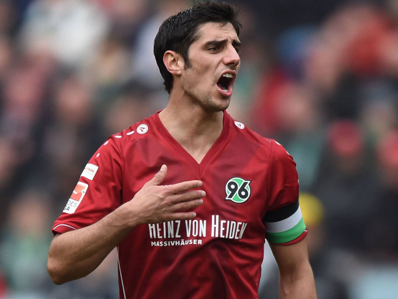Kapitän auf Abschiedstour: Hannovers Lars Stindl wechselt am Saisonende zu Borussia Mönchengladbach.
