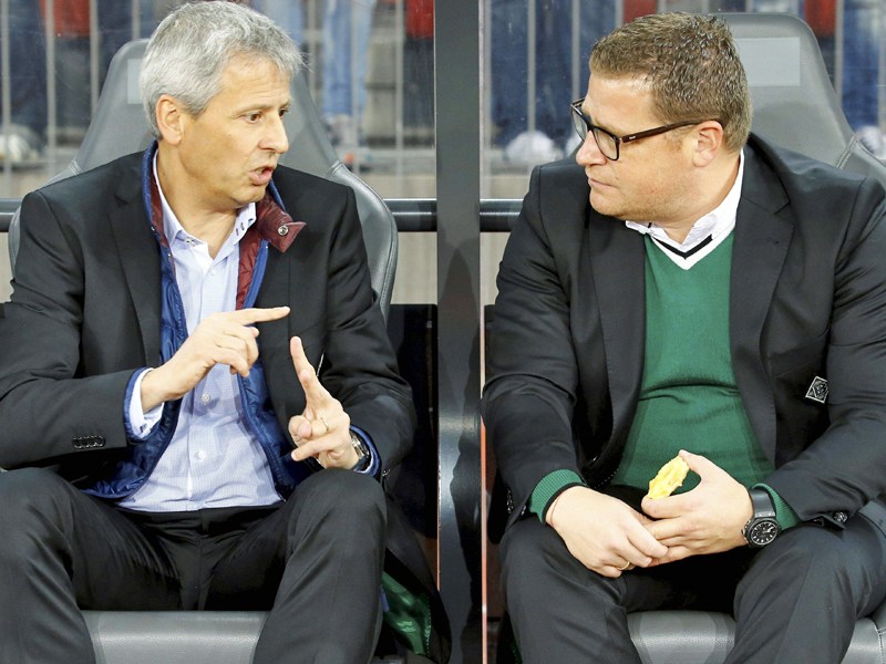 Lucien Favre und Max Eberl