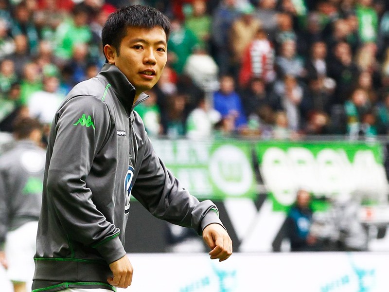 Dreimal im 18er-Kader, aber keine einzige Spielminute: Wolfsburgs Xizhe Zhang.