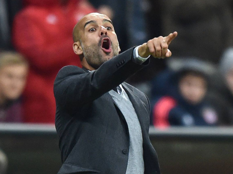 Erklärte am Freitag, was beim BVB besser läuft als letztes Jahr: Bayern-Trainer Pep Guardiola.
