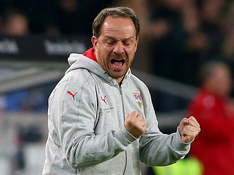 Erster Heimsieg: VfB-Trainer Alexander Zorniger.