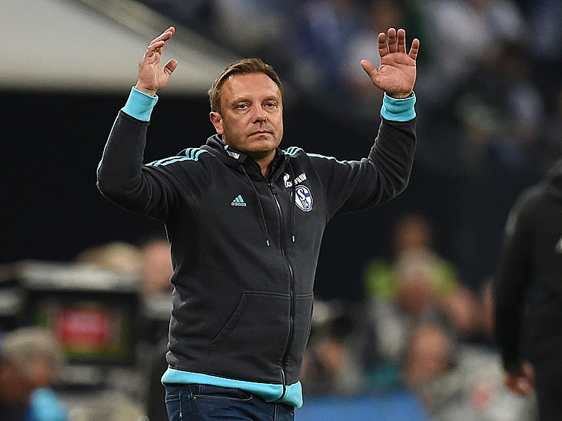 Hat Zweifel an der Qualität seines Kaders: Schalke-Coach André Breitenreiter.