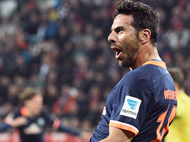 Claudio Pizarro befreite sich selbst und seinen Klub Werder Bremen etwas.