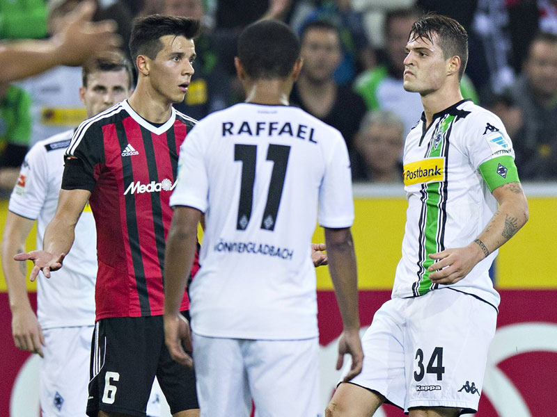 "Wenn er mir irgendwelche Sachen erzählen will, kann er das machen": Alfredo Morales gerät mit Granit Xhaka aneinander.