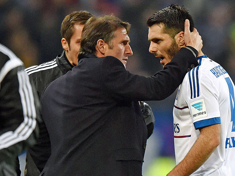 Trainer und Abwehrchef: Bruno Labbadia muss auf Emir Spahic verzichten.