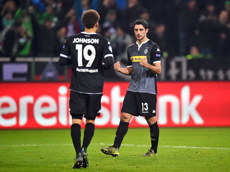 Ein besonderer Abend: Lars Stindl jubelt über seinen Doppelpack gegen Sevilla.