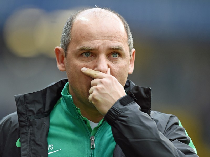Hätte am liebsten weitergespielt: Werders Coach Viktor Skripnik.