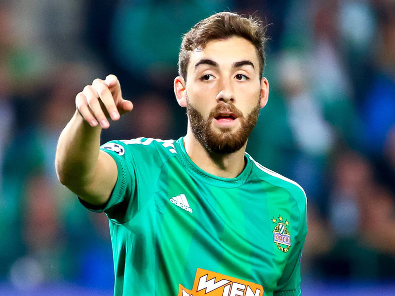 Steigt im Sommer bei Werder ein: Thanos Petsos wechselt von Rapid Wien nach Bremen.