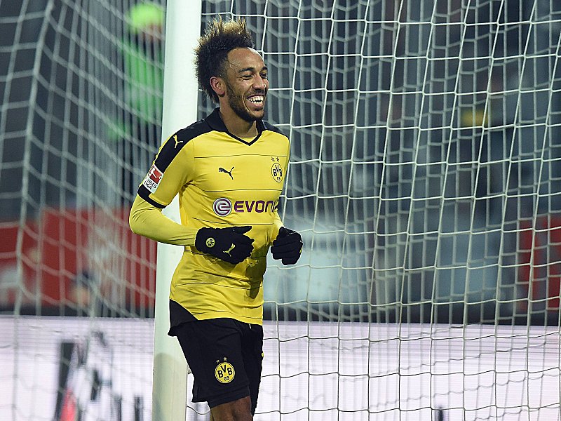 Doppelpacker in Essen: Pierre-Emerick Aubameyang.