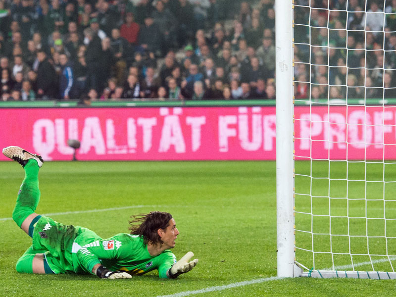 Nahm sich selbst nach dem 0:2 nicht aus der Verantwortung: Gladbach-Keeper Yann Sommer ist enttäuscht.