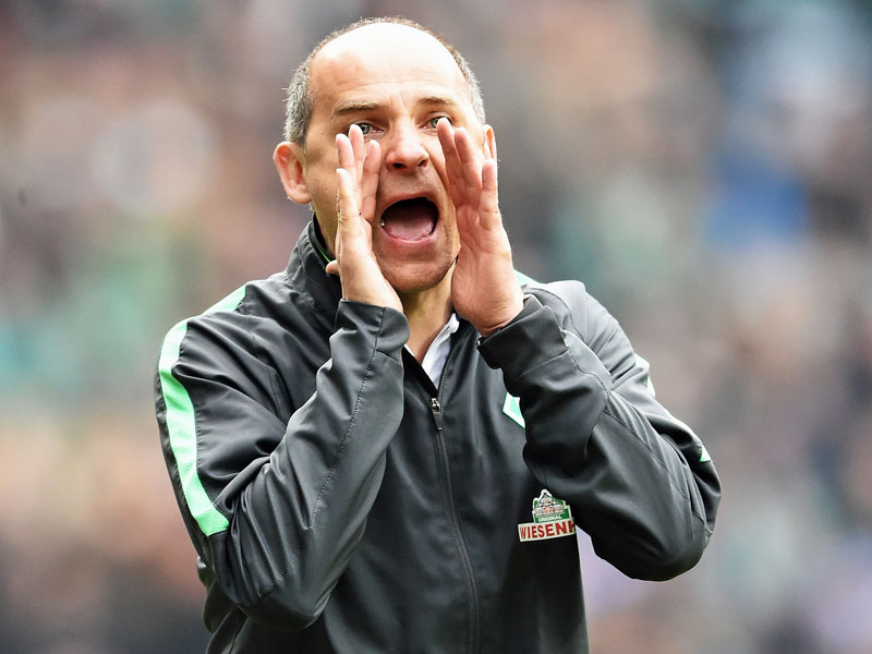 Lässt seine beste Mannschaft bei den Bayern ran: Bremens Trainer Viktor Skripnik.