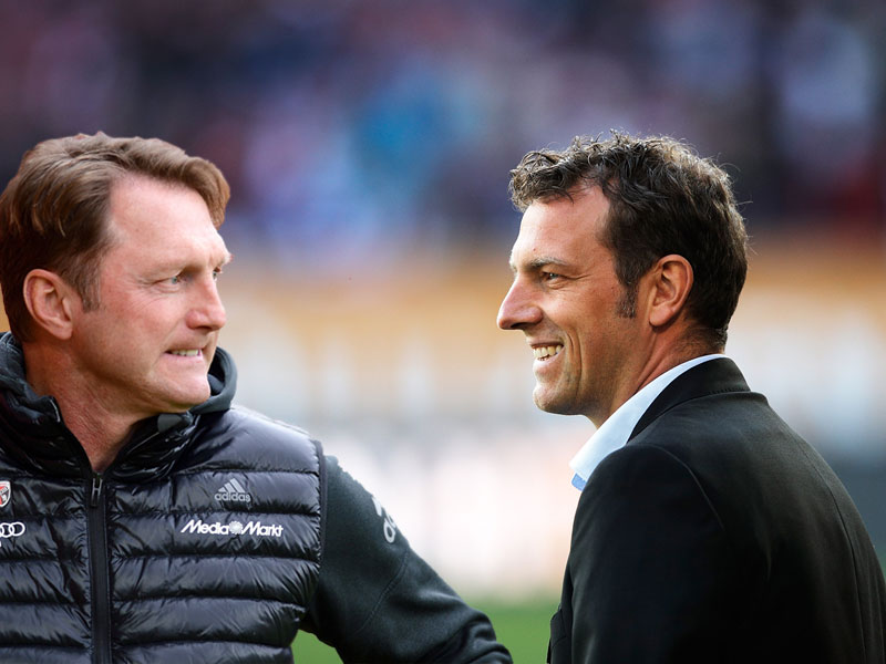 Begehrte Trainer: Ralph Hasenhüttl und Markus Weinzierl (re.).