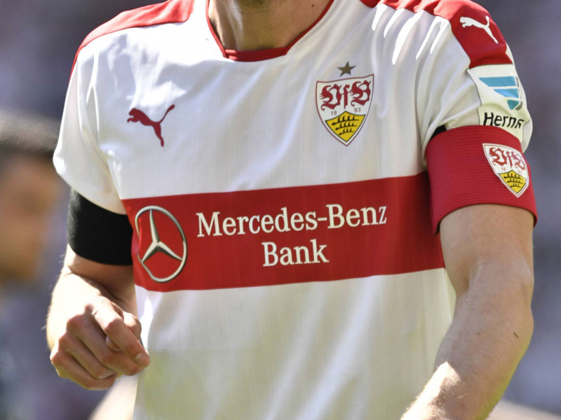 Die Ligazugehörigkeit des VfB Stuttgart ändert sich vielleicht, der Hauptsponsor nicht.