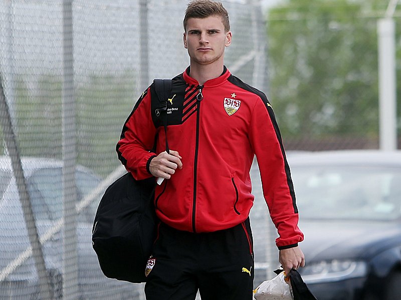 Auf zu neuen Ufern: Timo Werner streift sich künftig das Trikot von RB Leipzig über.