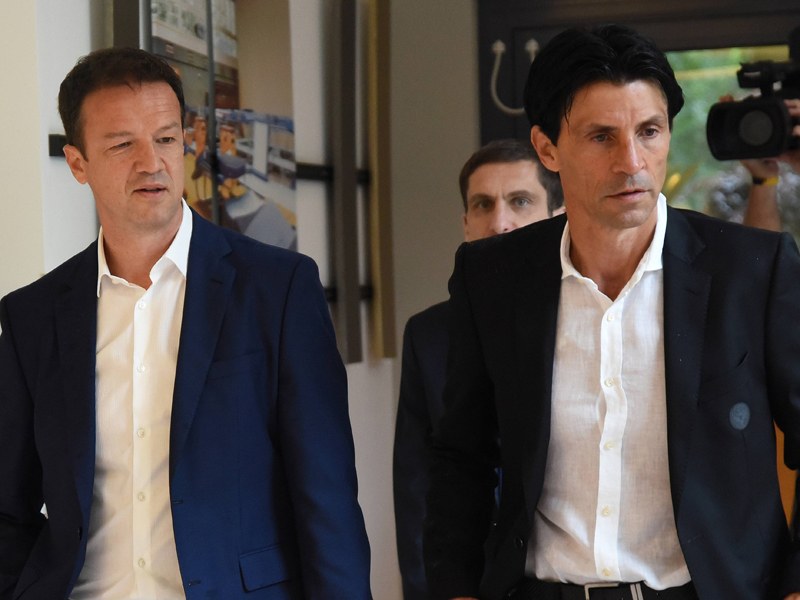 Bekommen neue Unterstützung: Fredi Bobic und Bruno Hübner.