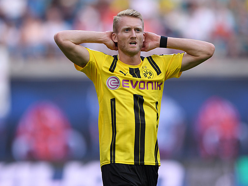 Das Wiedersehen von Dortmunds André Schürrle mit seinem Ex-Verein VfL Wolfsburg fällt aus.