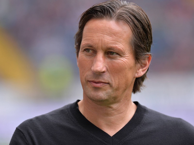 Erwartet ein intensives Spiel gegen Augsburg: Leverkusens Trainer Roger Schmidt.