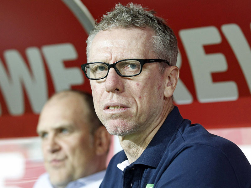 Kölns Trainer Peter Stöger