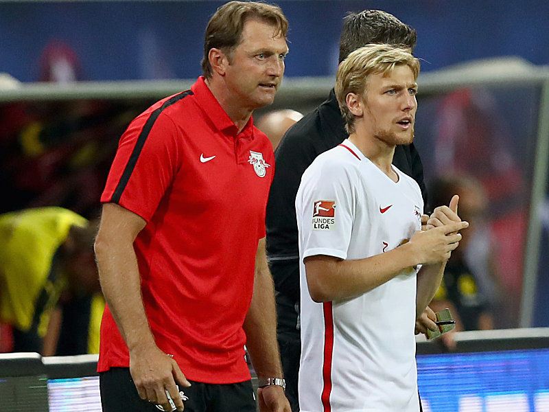 Ralph Hasenhüttl und Emil Forsberg