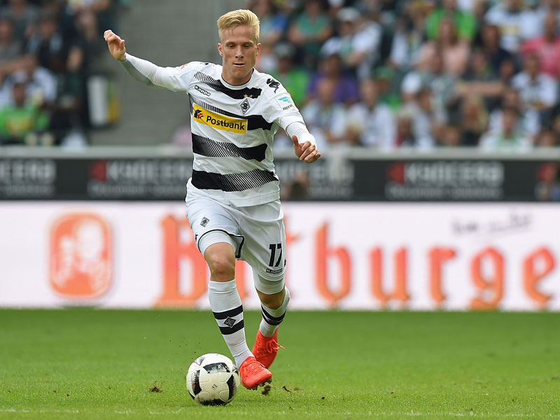 Mal wieder Torjäger: Gladbachs Flügelflitzer Oscar Wendt.