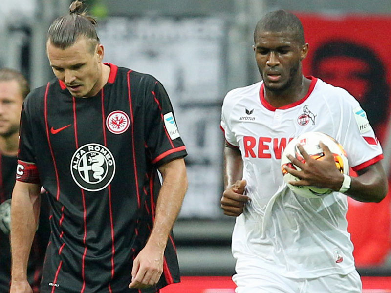 Alex Meier und Anthony Modeste