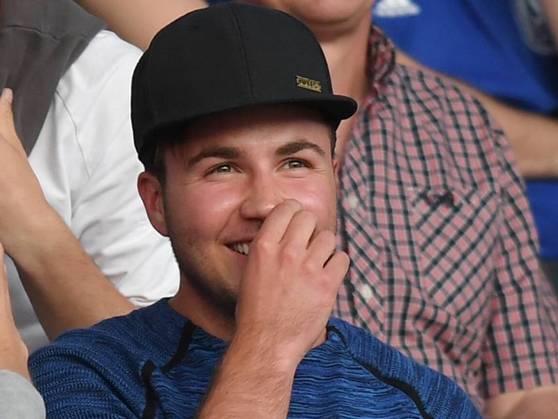 Kann endlich wieder lachen: Mario Götze steht nach fünfmonatiger Pause vor dem Comeback.