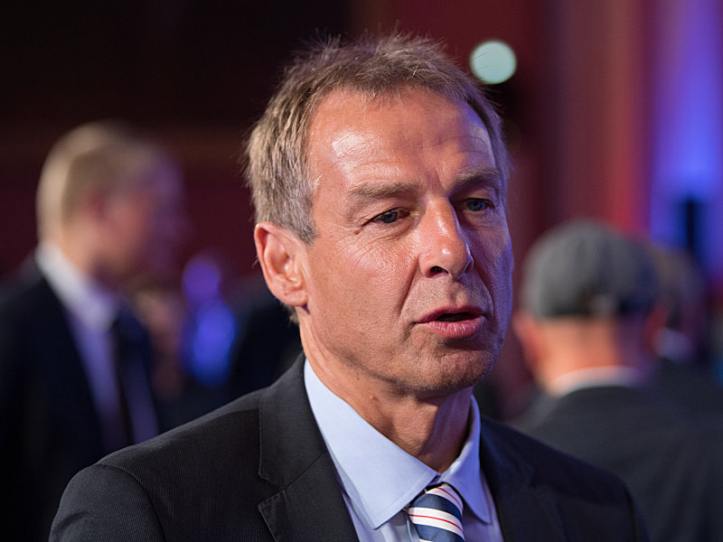 Jürgen Klinsmann bei der Feier zum 125. Geburtstag von Hertha BSC.
