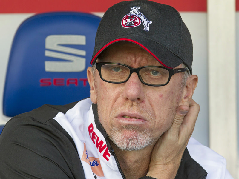 Kölns Trainer Peter Stöger