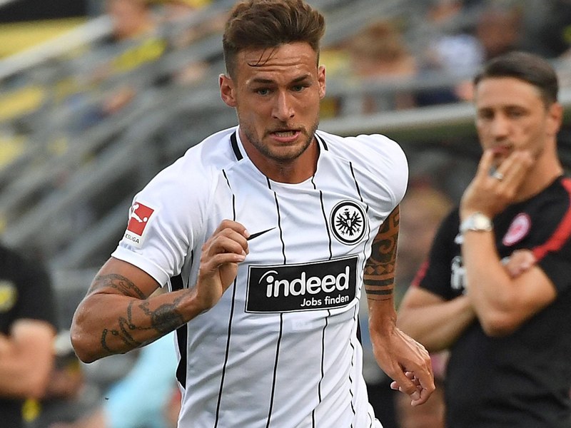 Will sich mit der Eintracht realistische Ziele setzen: Frankfurts Offensivspieler Danny Blum.