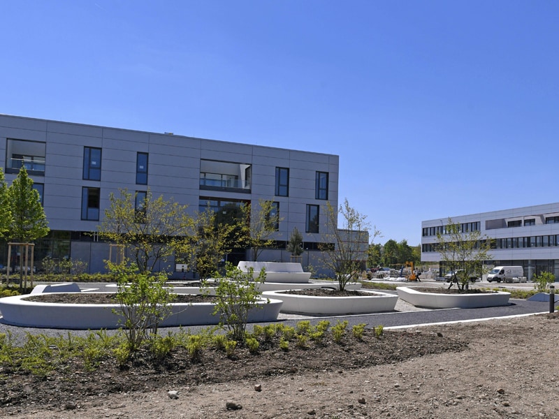 FC Bayern Campus im Mai 2017