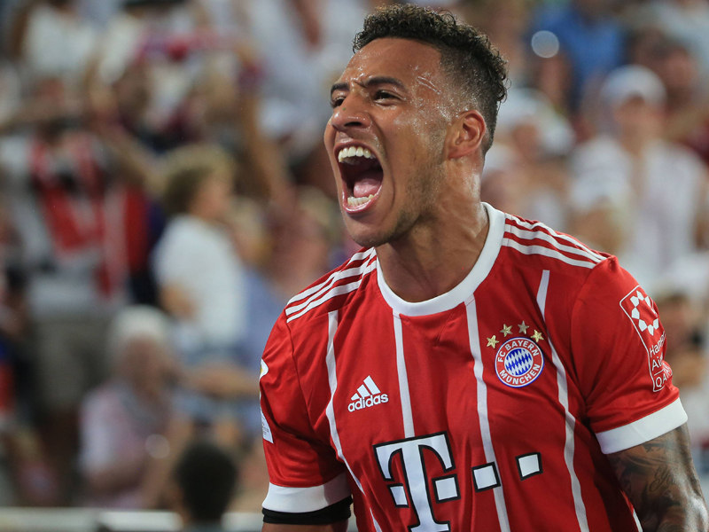 Erstes Punktspiel, erstes Tor: Bayern Münchens französischer Neuzugang Corentin Tolisso.
