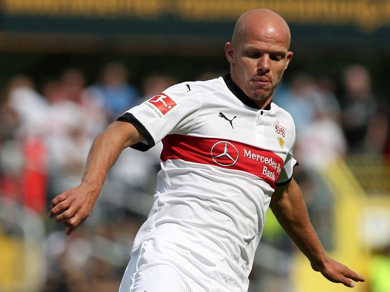 Stuttgarts Offensivspieler Tobias Werner