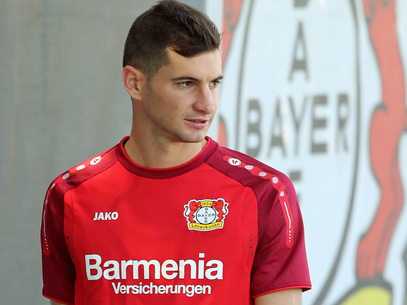 Jetzt startklar für Leverkusen: Stürmer Lucas Alario.