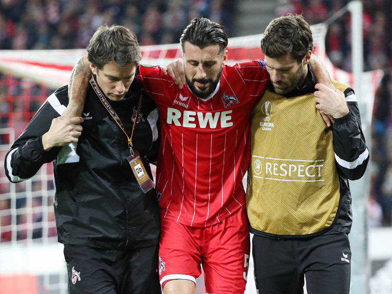 Die nächste Hiobsbotschaft für den 1. FC Köln: Abwehrchef Dominic Maroh kann 2017 nicht mehr spielen.