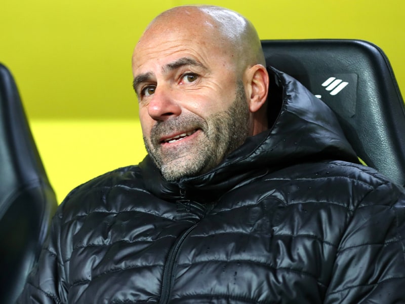 "Meine Enttäuschung sitzt sehr tief": Peter Bosz zum 1:2 gegen Werder Bremen.