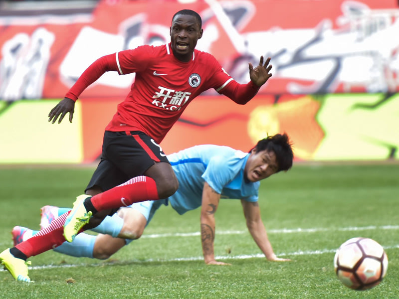 China ist Geschichte: Anthony Ujah stürmt künftig wieder für Mainz 05.