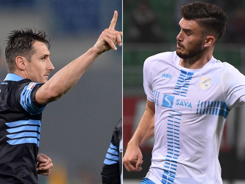 Miroslav Klose und Josip Elez