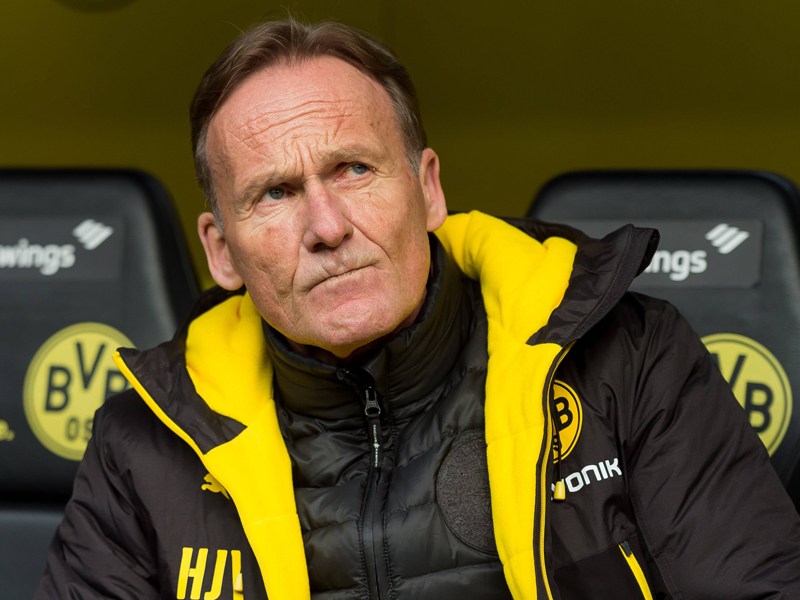 Machte den BVB-Profis eine klare Ansage: Geschäftsführer Hans-Joachim Watzke.