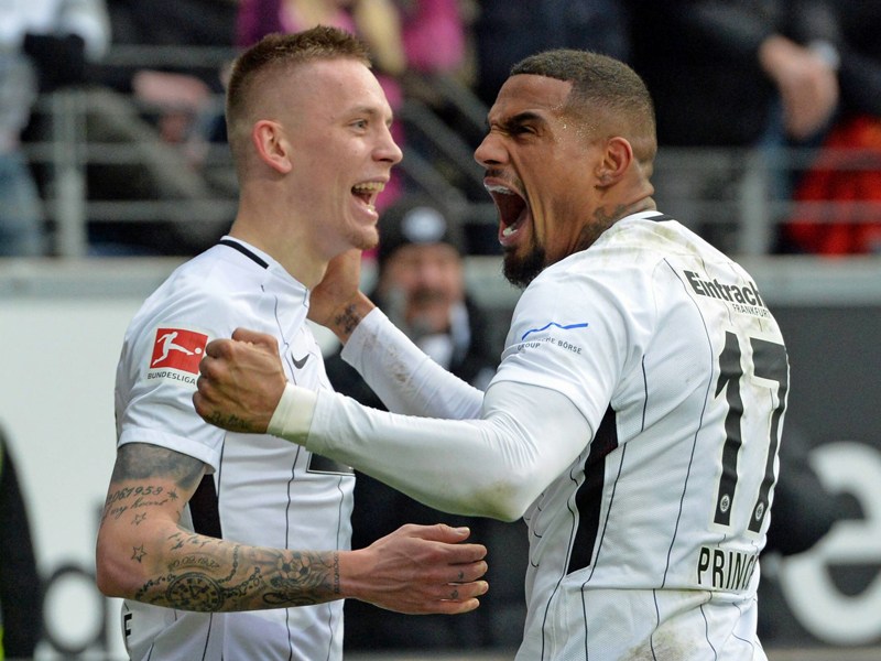 Kevin-Prince Boateng glaub an eine große Zukunft von seinem Kumpel Marius Wolf.