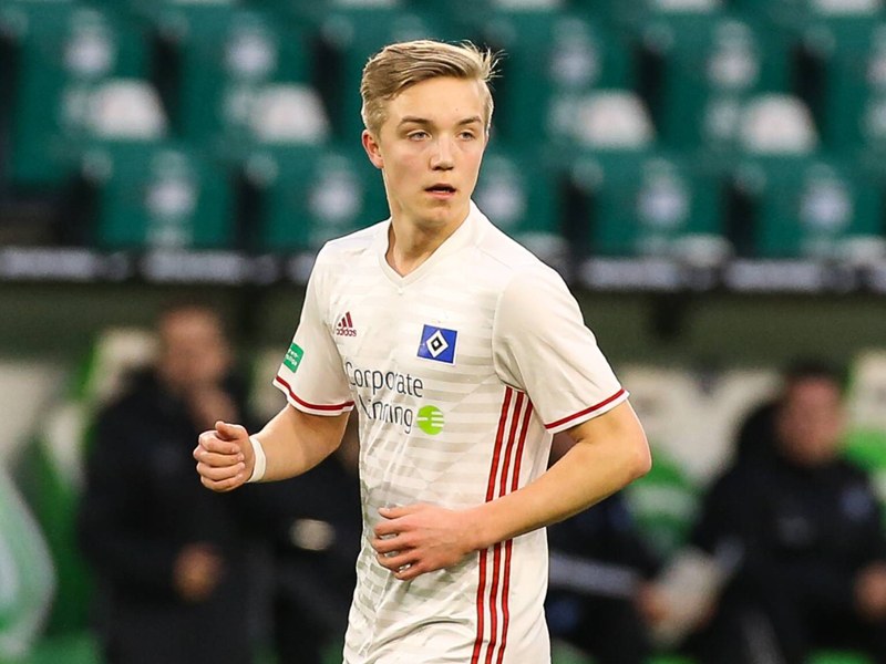 Trainiert in der Länderspielpause beim HSV mit: Maximilian Geißen.