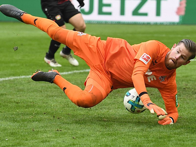 Optimistisch - auch im Abstiegsfall: Timo Horn.