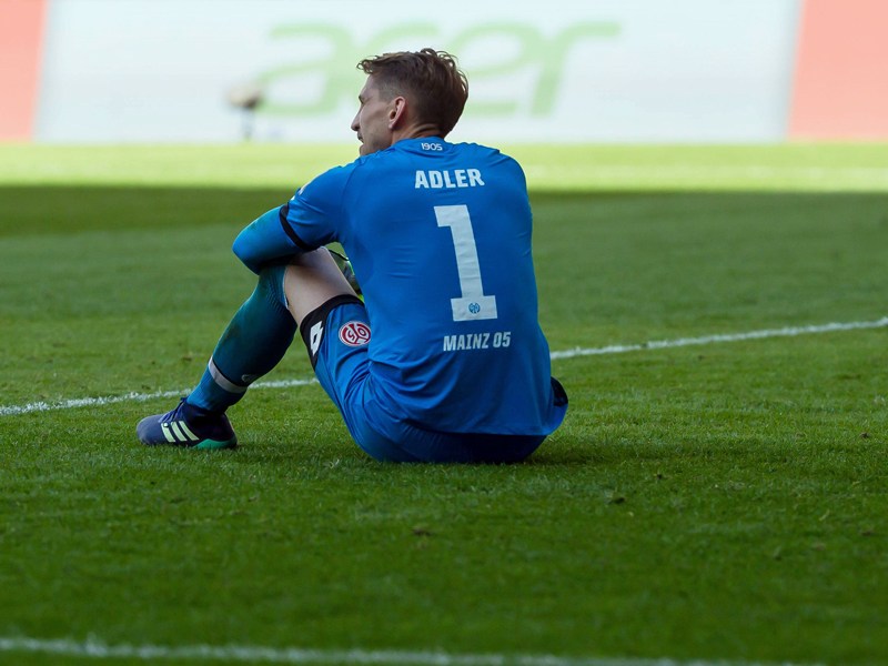 Er steht in dieser Saison nicht mehr für Mainz zwischen den Pfosten: Keeper René Adler.
