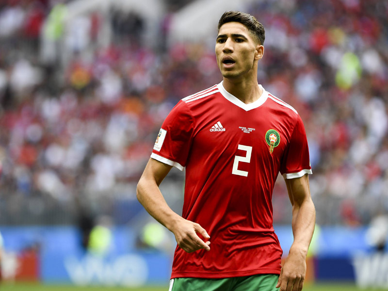 Bei Real Madrid ausgebildet: Außenverteidiger Achraf.