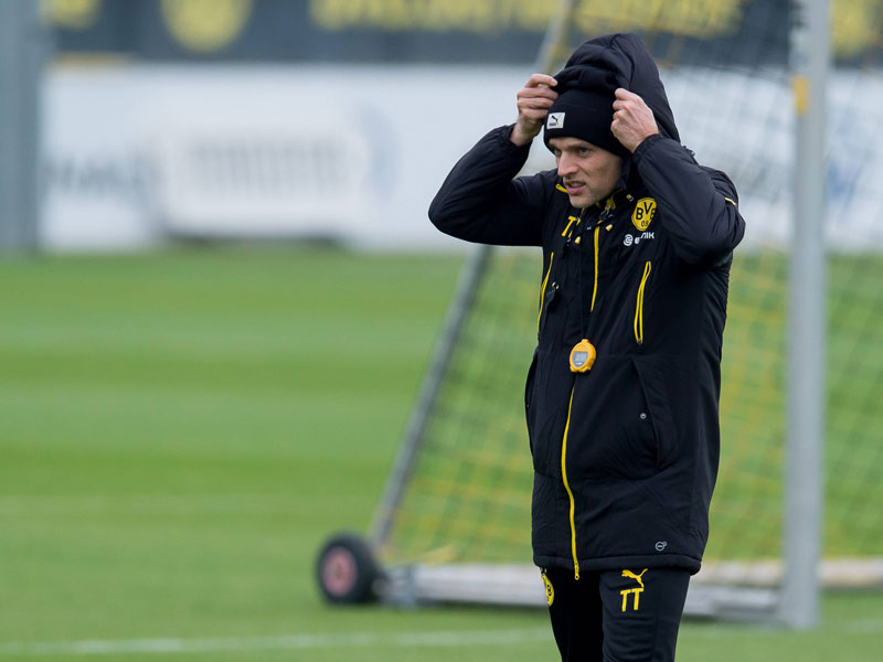 Thomas Tuchel im Training