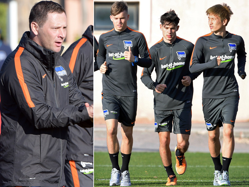Hertha BSC im Trainingslager