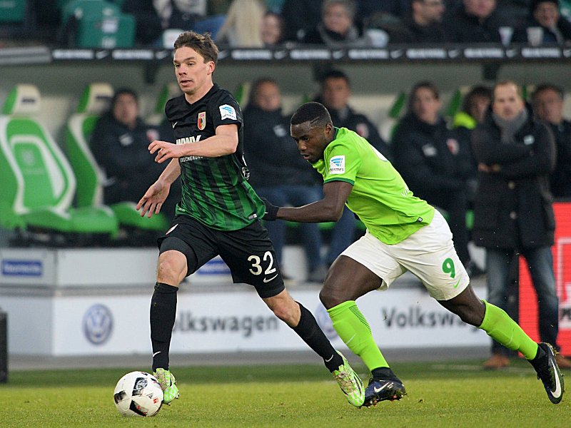 Raphael Framberger (links) gegen Paul-Georges Ntep