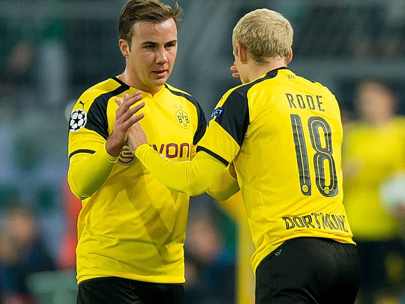 Mario Götze und Sebastian Rode
