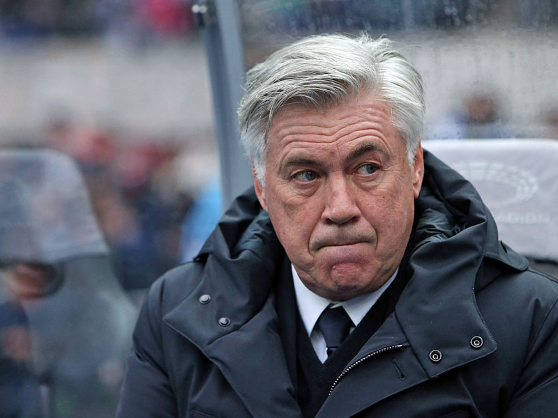 Verlebte am Samstag einen ungemütlichen Nachmittag in Berlin: Bayern-Coach Carlo Ancelotti.