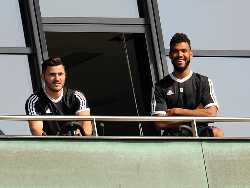 Sead Kolasinac und Eric Maxim Choupo-Moting, Schalke 04